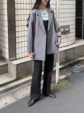 ゆーかっちさん（レディース・172cm）の秋コーディネート