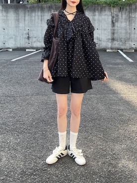 「アイテム（ソックス/靴下）」を使った、ゆーかっちさん（レディース・172cm）の秋コーディネート
