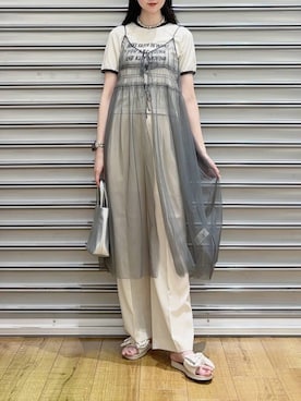 ゆーかっちさん（レディース・172cm）の夏コーディネート