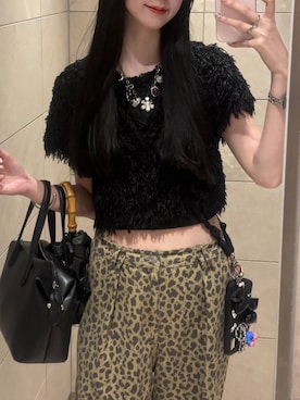 「アイテム（スマホグッズ）」を使った、ゆーかっちさん（レディース・172cm）の夏コーディネート