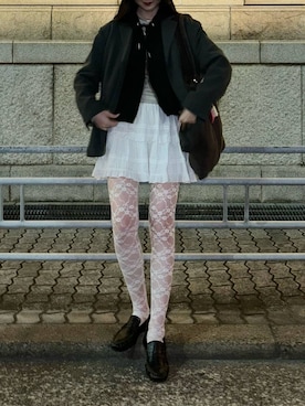 「アイテム（テーラードジャケット）」を使った、ゆーかっちさん（レディース・172cm）の秋コーディネート