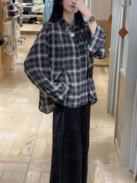 「アイテム（スカート）」を使った、ゆーかっちさん（レディース・172cm）の夏コーディネート