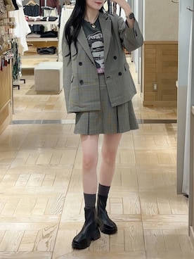 ゆーかっちさん(レディース・172cm)の秋コーディネート