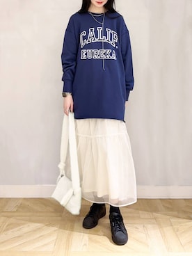 ゆーかっちさん（レディース・172cm）の冬コーディネート