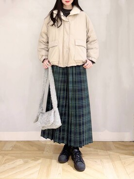 ゆーかっちさん（レディース・172cm）の冬コーディネート