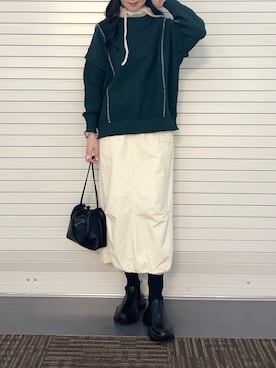 ゆーかっちさん(レディース・172cm)の冬コーディネート