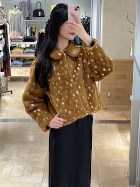 「アイテム（ブルゾン）」を使った、ゆーかっちさん（レディース・172cm）の秋コーディネート