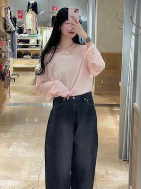 「アイテム（キャミソール）」を使った、ゆーかっちさん（レディース・172cm）の夏コーディネート