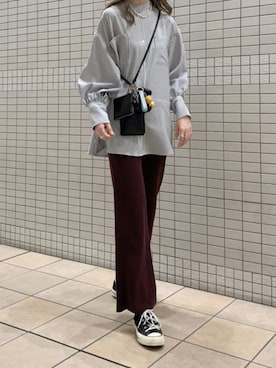 ゆーかっちさん(レディース・172cm)の秋コーディネート