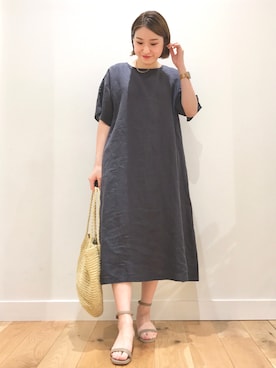 「URBAN RESEARCH」｜amoさん（レディース・158cm）の夏コーディネート