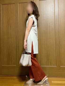 「STATE OF ESCAPE（ステートオブエスケープ）のアイテム」を使った、C O Oさん（レディース・152cm）の秋コーディネート