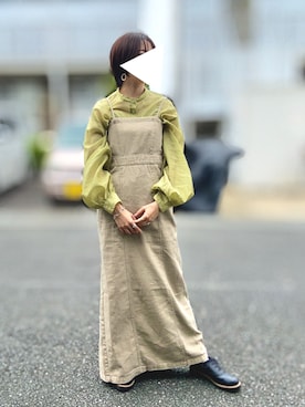 「C.ali（カリ）のアイテム」を使った、みんさん（レディース・158cm）の秋コーディネート
