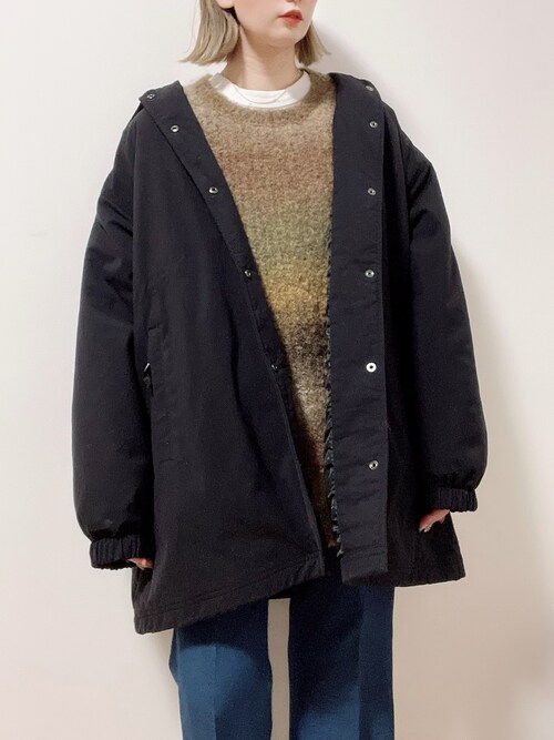 高評価の贈り物 コート TENT OVERSIZE DM MOUSSY - ジャンパー/ブルゾン