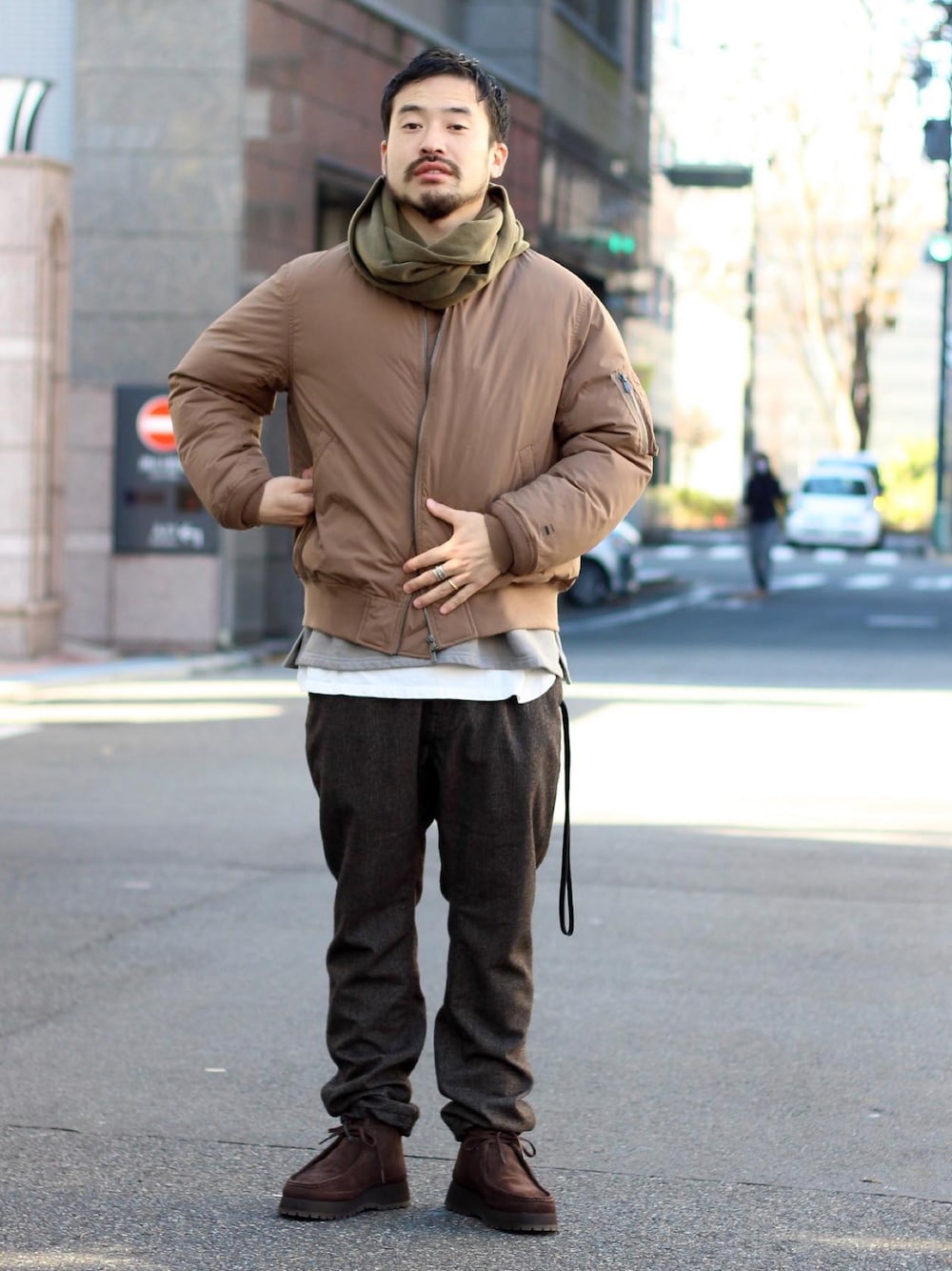 Canterbury カンタベリー MA-1ジャケット ブルゾン 100サイズ