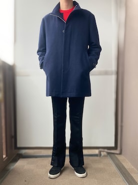 「PS Paul Smith（ピーエスポールスミス）のアイテム」を使った、るーとさん（メンズ・176cm）の冬コーディネート