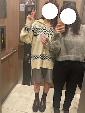 なごさん（レディース・156cm）の冬コーディネート