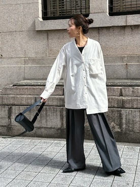 「ulu（ウル）のアイテム」を使った、maiさん（レディース・165cm）の春コーディネート