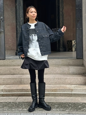 「UNITED ARROWS（ユナイテッドアローズ）のアイテム」を使った、maiさん（レディース・165cm）の秋コーディネート