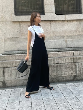 「TATRAS CONCEPT STORE（タトラスコンセプトストア）のアイテム（サンダル）」を使った、maiさん（レディース・165cm）の夏コーディネート