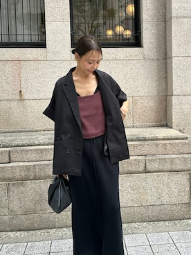 「ulu（ウル）のアイテム」を使った、maiさん（レディース・165cm）の夏コーディネート