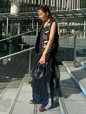 「ulu（ウル）のアイテム（スカート）」を使った、maiさん（レディース・165cm）の秋コーディネート