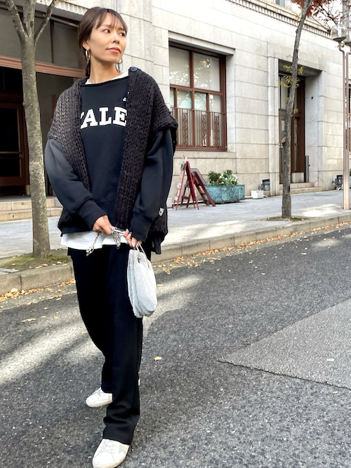 FRAMeWORK YALEリメイク風スウェット FRAMeWORK 【WEB限定】YALE/リメイク風スウェット2◇ 【公式通販】