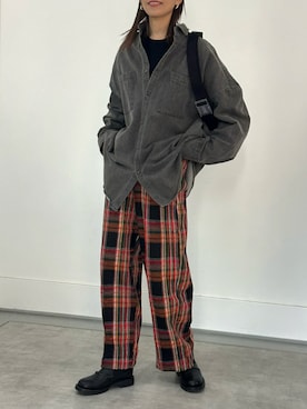 「BLACK BY MOUSSY（ブラックバイマウジー）のアイテム」を使った、maiさん（骨格ナチュラル・レディース・165cm）の冬コーディネート