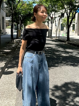 maiさん（骨格ナチュラル・レディース・165cm）の夏コーディネート