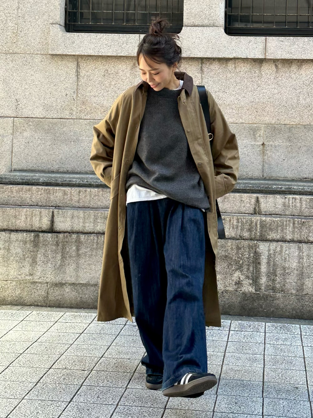 2点おまとめ✨Rene トレンチコート FOXEY ワイドパンツ 2WAYストレッチ ワイドパンツ（01-05PI04-204）｜K.T キヨコ