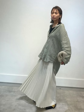 「ALLUMER（アリュメール）のアイテム」を使った、maiさん（レディース・165cm）の冬コーディネート
