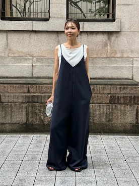 「ulu（ウル）のアイテム」を使った、maiさん（レディース・165cm）の夏コーディネート