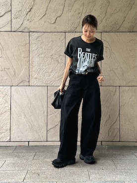 「ulu（ウル）のアイテム」を使った、maiさん（レディース・165cm）の春コーディネート