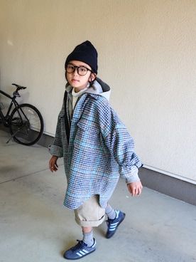 「Dickies（ディッキーズ）のアイテム」を使った、eeさん（キッズ・145cm）の秋コーディネート