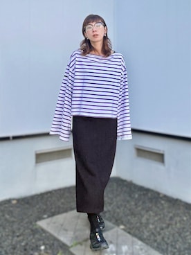 「ete（エテ）のアイテム（アクセサリー）」を使った、kaoさん（レディース・160cm）の秋コーディネート