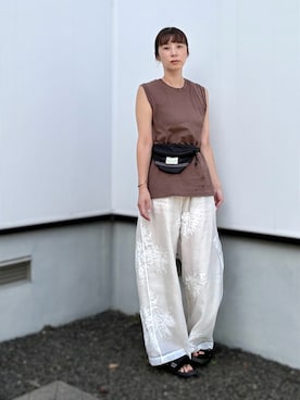 「JOURNAL STANDARD（ジャーナルスタンダード）のアイテム」を使った、kaoさん（レディース・160cm）の夏コーディネート