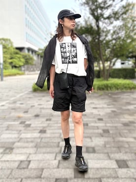 「JOURNAL STANDARD（ジャーナルスタンダード）のアイテム」を使った、kaoさん（レディース・160cm）の夏コーディネート