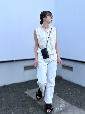 「MoonStar（ムーンスター）のアイテム」を使った、kaoさん（レディース・160cm）の夏コーディネート