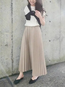 「rps（アールピーエス）のアイテム（シューズ）」を使った、kotoneさん（レディース・156cm）の秋コーディネート