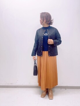 のりさん(レディース・157cm)の秋コーディネート