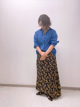 のりさん（レディース・157cm）の夏コーディネート