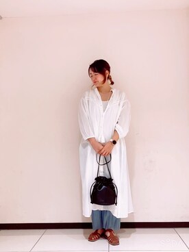 のりさん（レディース・157cm）の春コーディネート