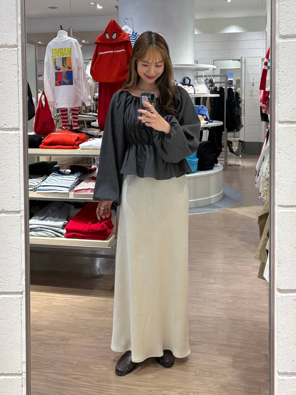 ゆっぽん(LOWRYS FARM ららぽーとエキスポシティ)|LOWRYS FARMのスカートを使ったコーディネート - WEAR