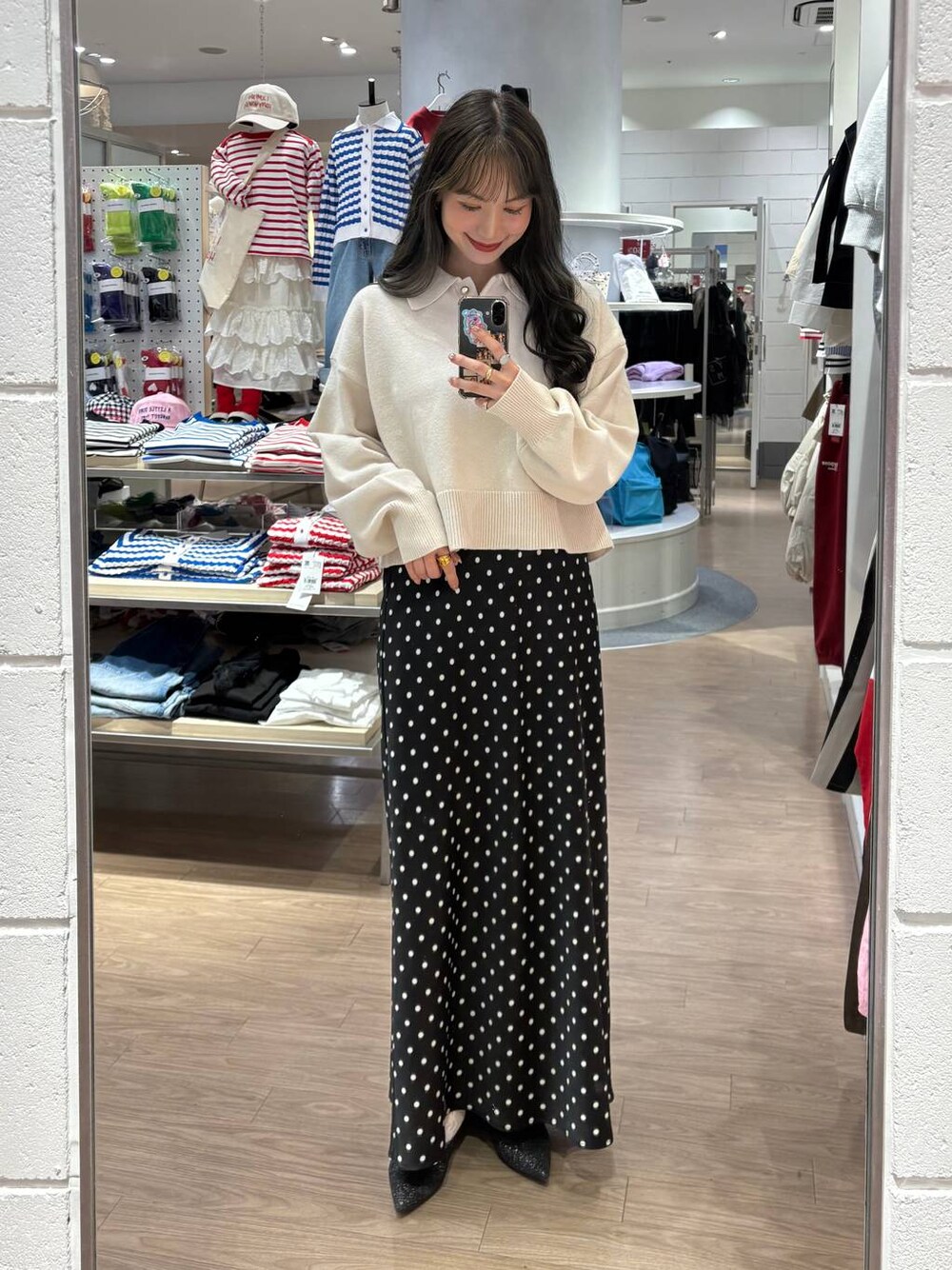 ゆっぽん(LOWRYS FARM ららぽーとエキスポシティ)|LOWRYS FARMのスカートを使ったコーディネート - WEAR