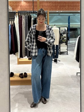 「アイテム（アクセサリー）」を使った、ゆっぽんさん（レディース・172cm・30代）の秋コーディネート