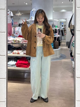 ゆっぽんさん（レディース・172cm）の春コーディネート