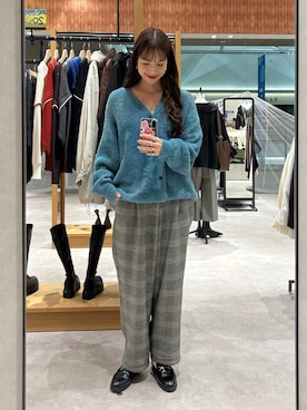 「体型カバー」｜ゆっぽんさん（レディース・172cm）の秋コーディネート