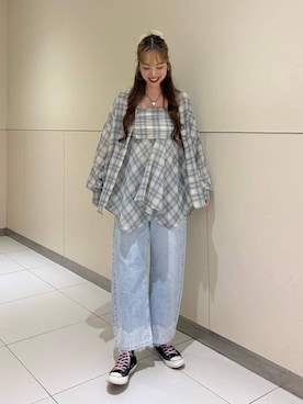 ゆっぽんさん(レディース・172cm)の春コーディネート