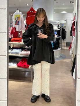 ゆっぽんさん（レディース・172cm）の冬コーディネート