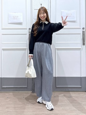 ゆっぽんさん（レディース・172cm）の冬コーディネート