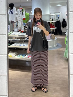 ゆっぽんさん(レディース・172cm)の夏コーディネート